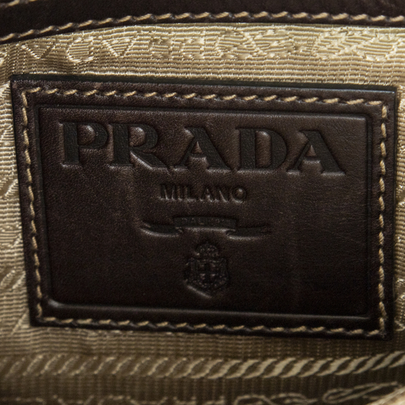 Prada Logo Jacquard Crossbody - Picture 10 of 10
